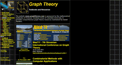 Desktop Screenshot of graphtheory.com